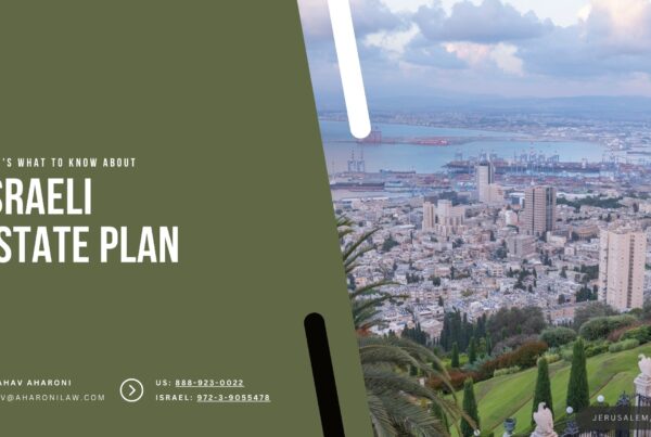 Israeli Estate Plan