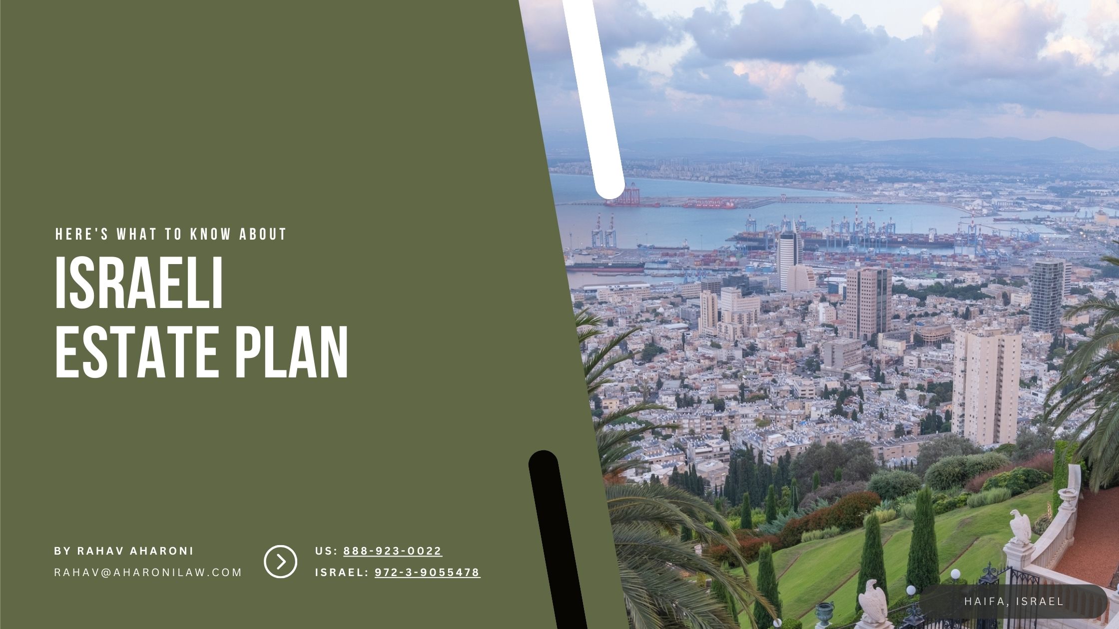 What Should an Israeli Estate Plan Include?