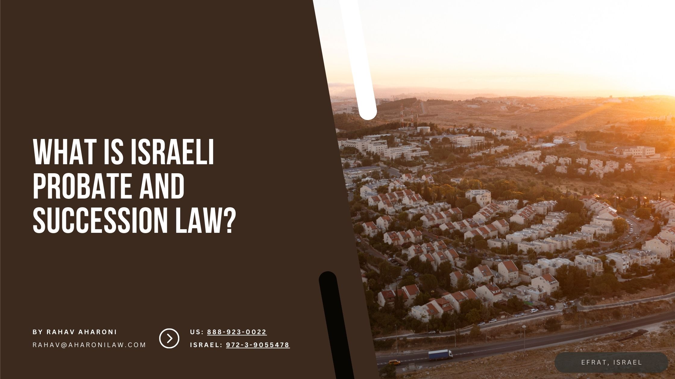 Understanding Israeli Probate and Succession Law in Israel