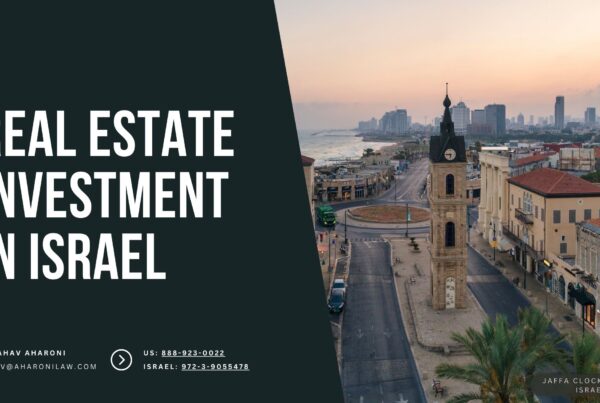 Real estate investment in Israel