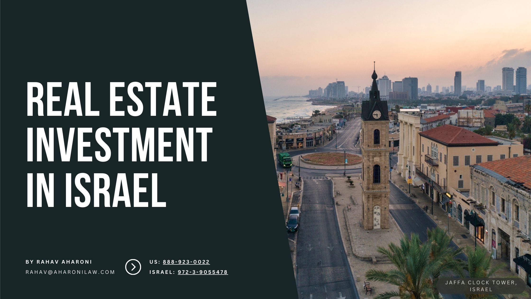 The Investor’s Roadmap to Israeli Real Estate