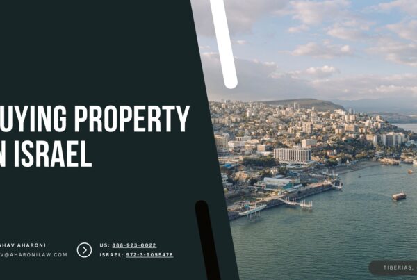 Buying Property in Israel