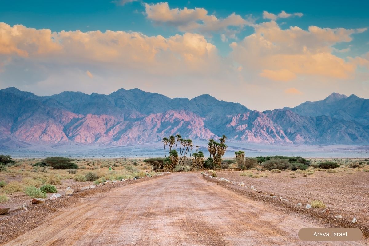 Arava Desert in Israel