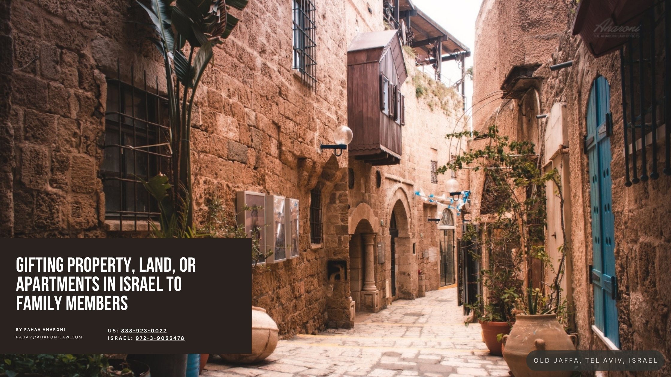 How to Gift Property, Land, or Apartments in Israel to Family Members