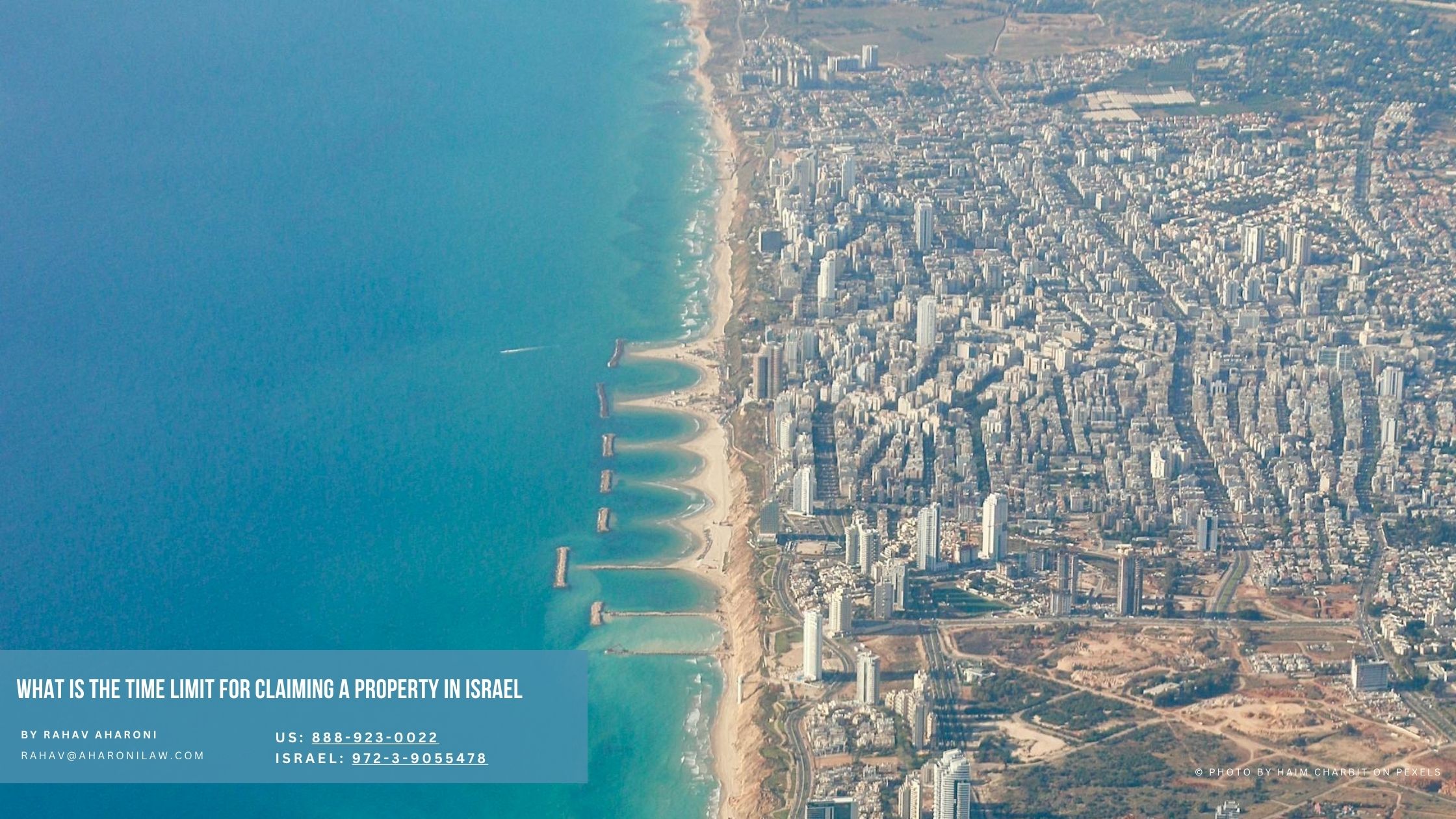 What Is The Time Limit for Claiming A Property in Israel?