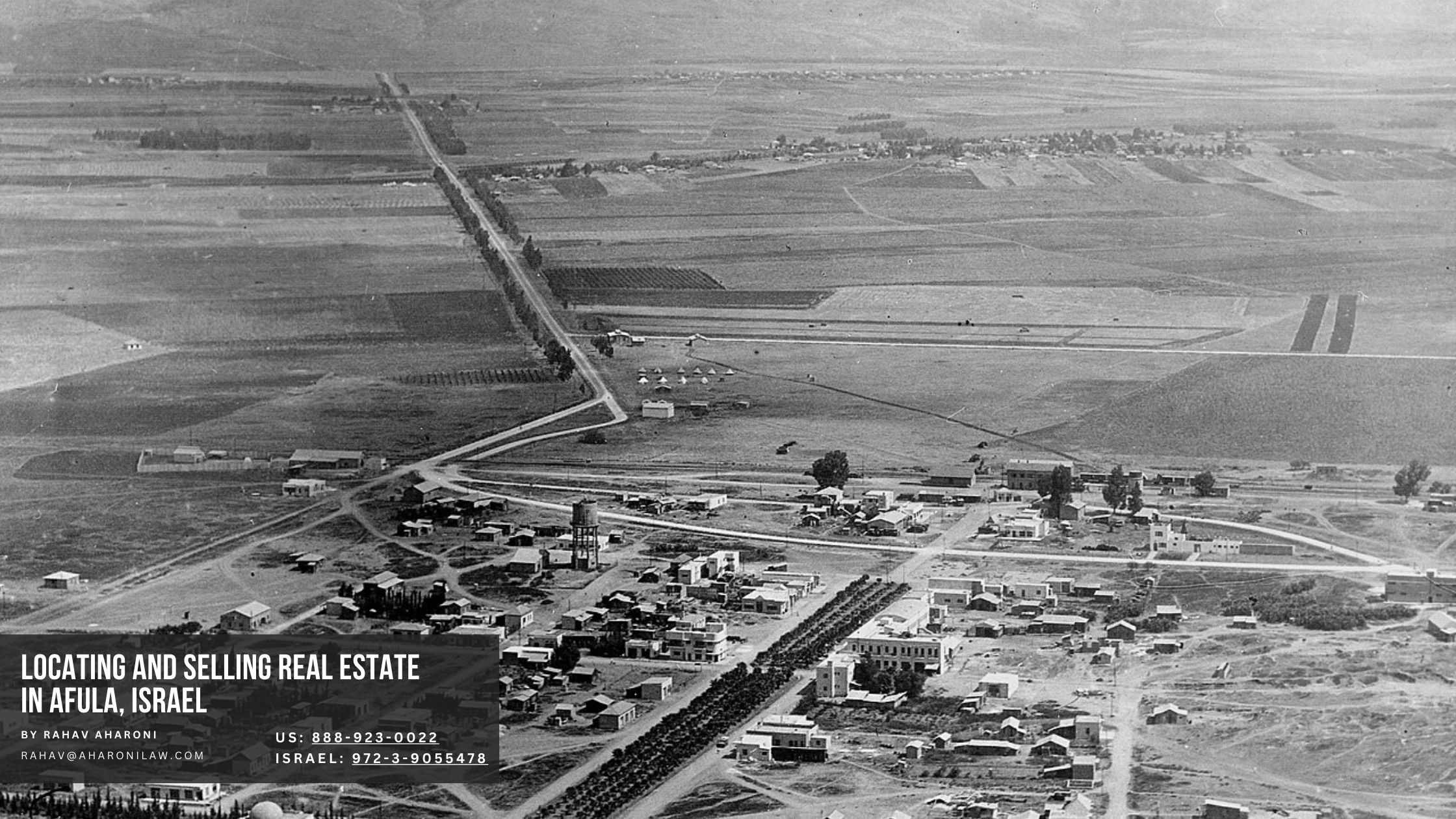 Locating and Selling Real Estate in Afula, Israel